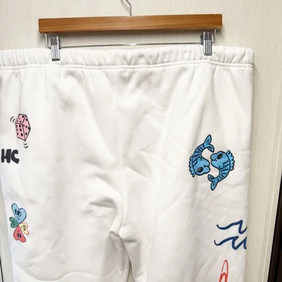 NWT The Mayfair Group x @iscreamcolour Somebody Loves You Sweatpants, Size XXL - Picture 7 of 11